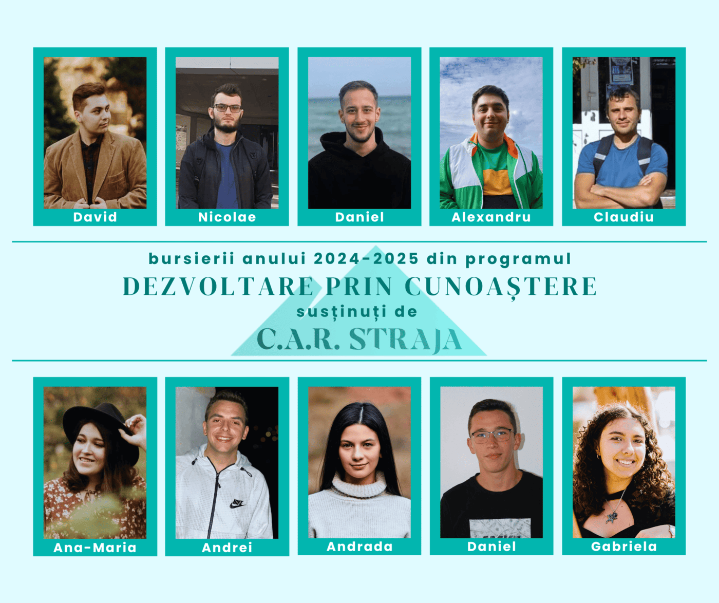 Bursierii 2024 - 2025